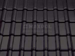 Черепица керамическая Braas Рубин 13V Антрацит – MAXPOL, 2