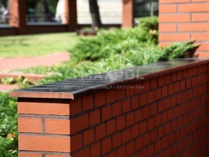 Плитка парапетная ZG-Klinkier Dark-Brown Glazed KP20 – MAXPOL, 5