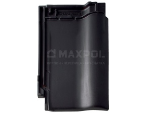 Черепица керамическая Braas Рубин 9V Антрацит – MAXPOL