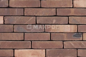Кирпич ручной формовки Vande Moortel Nature7 Brick N (Aubergine red-pure) – MAXPOL
