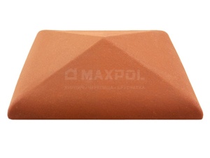 Оголовок для забора ZG-Klinkier Red C30 – MAXPOL, 2
