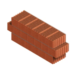 Керамический блок Porotherm 44 – MAXPOL, 2