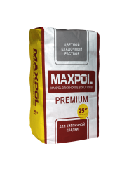 Раствор кладочный "MAXPOL" Премиум, Графитово-черный – MAXPOL