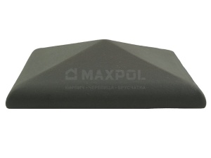 Оголовок для забора ZG-Klinkier Graphite C38 – MAXPOL