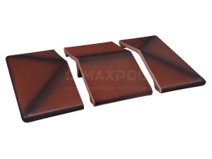 Вставка клинкерная для оголовка King Klinker 04 Wild wine 445x250x90 – MAXPOL, 2