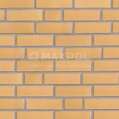 Кирпич клинкерный ABC Klinker Rheinland creme-gelb glatt NF – MAXPOL