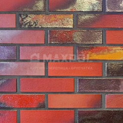 Кирпич клинкерный ABC Klinker Norderney rot-bunt Schmolz NF – MAXPOL