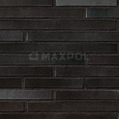 Кирпич клинкерный ABC Klinker Hamburg schwarz-blau-bunt LF – MAXPOL
