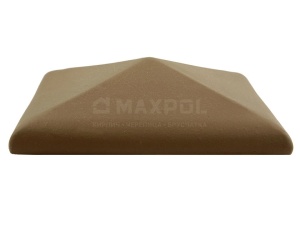 Оголовок для забора ZG-Klinkier Brown C42 – MAXPOL