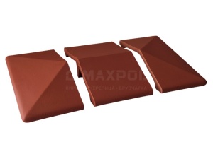 Вставка клинкерная для оголовка King Klinker 06 Note of cinnamon 445x250x90 – MAXPOL, 2