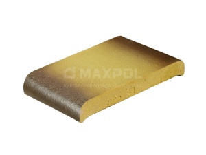 Плитка парапетная ZG-Klinkier Yellow Shaded KP20 – MAXPOL