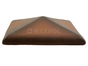 Оголовок для забора ZG-Klinkier Chestnut C30 – MAXPOL