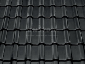 Черепица керамическая Braas Рубин 9V Антрацит – MAXPOL, 2