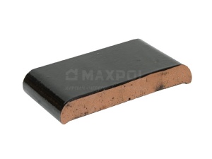 Плитка парапетная ZG-Klinkier Dark-Brown Glazed KP20 – MAXPOL